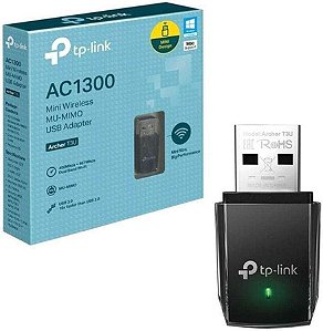 Adaptador USB wireless dual band AC1300 TP-Link Archer T3U