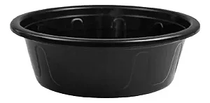 BACIA PLASTICA PRETA 28L
