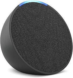 Alexa Echo Pop Alto-Falante Inteligente Assistente Virtual Preto