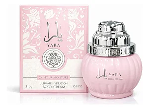 Body Cream Yara Creme Hidratante Ard Lattafa 310g Baunilha