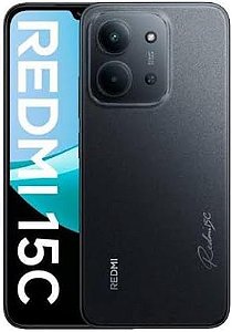 Smartphone Xiaomi Redmi 15C Midnight Black (Preto) 8GB RAM 256GB ROM