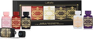 Lattafa Kit Mini Badee Al Oud Collection Eau de Parfum 5 Peças x 5ml