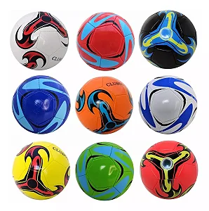 Bola De Futebol N 5 Colorida Para Crianca