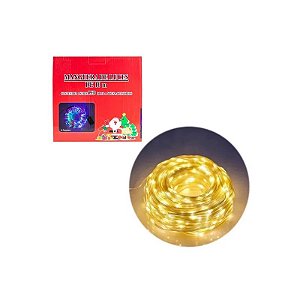 Mangueira de Luzes Pisca Pisca 10M 110V Amarela