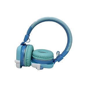 Fone de Ouvido Luo LU-994 - BLT - LED - Peixe/Azul