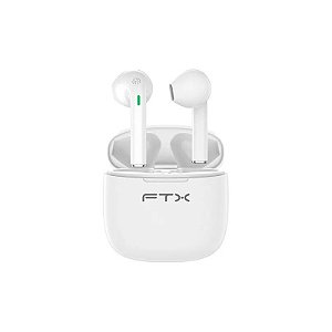 Fone de Ouvido Bluetooth FTX E26P-Preto - Branco
