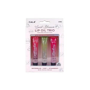 Kit de Batom Cala Lip Sweet Blossom 3 Peças