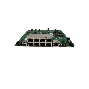Placa de Comutação F. Pacpon Epon PoE Reversa 08P V2808PD 8FE 8*10/100M *Somente Placa