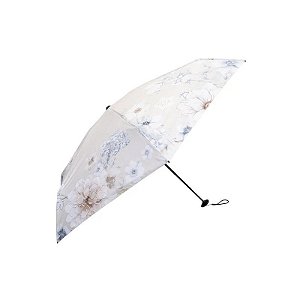 Guarda-Chuva Estampa Creme 18cm Fechado 90cm Circunferência