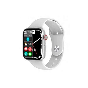 Relógio Smart Tec W8 Prata/Branco
