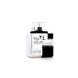 Perfume Lattafa 24 Carat White Gold Eau de Parfum 100ML