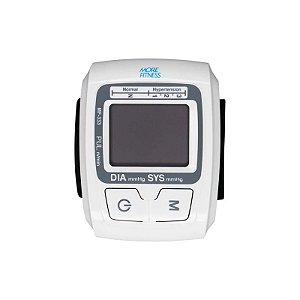 Medidor de Pressão More Fitness MF-333 - para Pulso - Branco