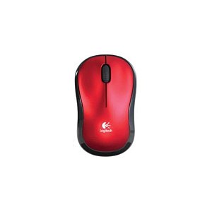 Mouse com Fio Logitech M185 910-003635 Vermelho