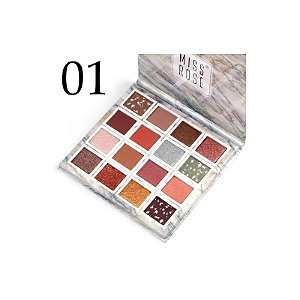 Paleta de Sombras Miss Rose 16 Cores