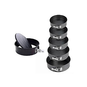 Kit de Formas de Bolo Redondas 6 Peças 11080