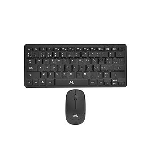 Teclado Mtek + Mouse KM-5276B Wireless Esp - Preto