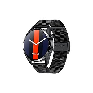 Relógio Smart Tech GT3 Pro Metal Preto