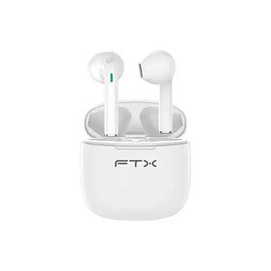 Fone de Ouvido FTX E26P-WH Bluetooth/ Microfone/ TWS/ Touch/ IPX6 - Branco