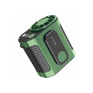 Mini Ventilador G-Tide FW01 - 4400mAh - 3 em 1 - USB-C - Verde