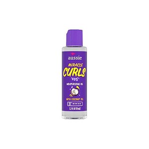 Óleo para Cabelo Aussie Miracle Curls Coconut Oil 95ML