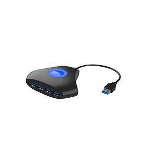 Hub USB 3.0 de 4 Portas para PC/PS5/Xbox One/X/S
