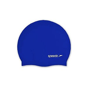 Touca de Natação Speedo Infantil Lisa Plana Silicone 8-709931959 - Azul