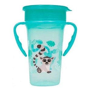 Vaso 360 Antiderrame con Asa Lémure Buba 13215