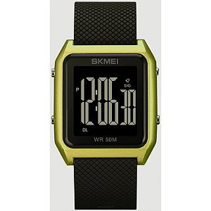 Relógio Masculino SKMEI Digital 1866 Dourado/Preto