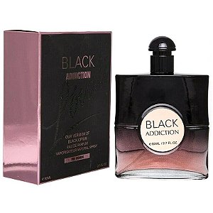 Perfume Lovali Black Addiction EDP 80ml - Feminino