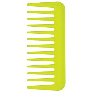 Pente para Cabelo Janeke Styling Comb Mini SuperCombo 82872LIM - Amarelo