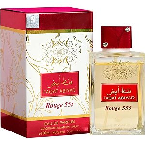 Perfume Al-Shiyukh Faqat Abiyad Rouge 555 EDP 100mL - Femenino