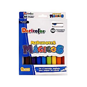 Marca-texto Doricolor Mágicos D68355 (10 cores)