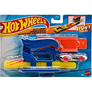 Lançador de Bolso Hot Wheels Stunt Tracks Mattel - FTH84-FVM08