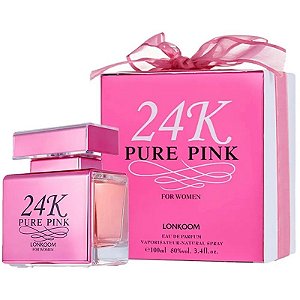 Perfume Lonkoom 24K Pure Pink EDP 100ml - Feminino