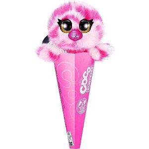Peluche Flapper Coco Cones Surpresa Neon Zuru - 9609