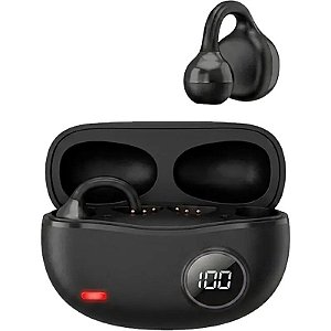 Fone de Ouvido Sem Fio HYE Stereo Earphone H2PRO Preto (ENC)