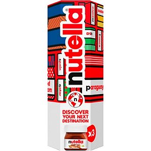 Kit de Chocolate Ferrero Nutella Next Destination (3 unidades)