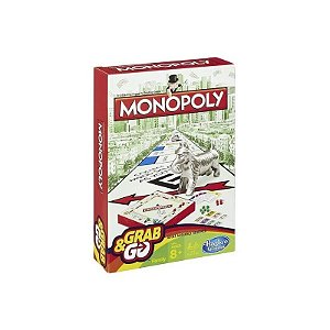 Jogo de Viagem Monopoly - Edição Compacta