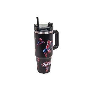 Garrafa Térmica Spider-Man 800ML Preta
