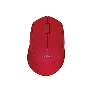 Mouse Logitech M280 910-004286 1000 DPI Sem Fio - Vermelho