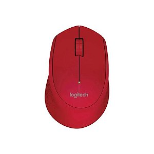 Mouse Logitech M280 910-004286 1000 Dpi Sem Fio - Vermelho