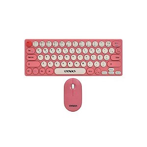 Teclado e Mouse Sem Fio Satellite AK-6061G 2.4GHZ PT