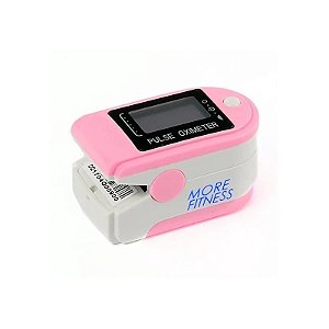 Oxímetro More Fitness MF-417 de Dedo a Pilha - Rosa/Branco