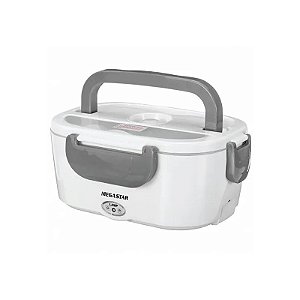 Marmita Térmica Elétrica Megastar BA60N 40 Watts 1.5 Litros Bivolt - Branco/Cinza