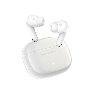 Fone de Ouvido Sem Fio Black Shark T23 com Cancelamento de Ruído - Branco