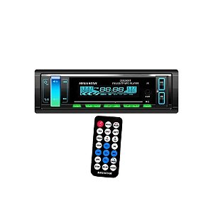 Rádio Toca CD Megastar CDX260BT 4 de 65 Watts com Bluetooth/USB/Rádio FM - Preto