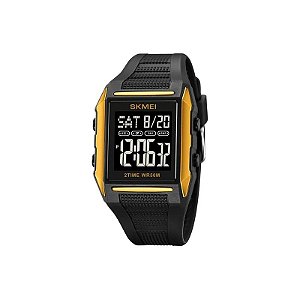 Relógio Masculino Digital Skmei 2257 GDBK Ouro Preto