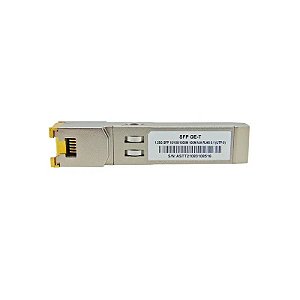 Módulo SFP F. M 1.25G 100M Ge-T RJ45 10/100/1000M Cobre 0,1 (UTP-5)