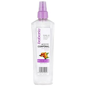 Óleo Corporal Amêndoas Doces Babaria - 300 mL