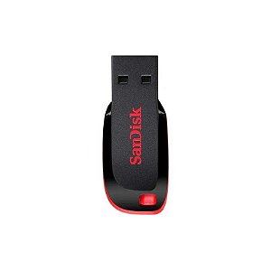 Pen Drive 128GB Sandisk Z50 Cruzer Blade SDCZ50-128G-B35